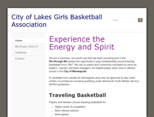 Tablet Screenshot of colbasketball.org